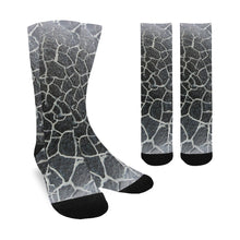 Load image into Gallery viewer, Crackle Negative Trouser Socks (For Men)