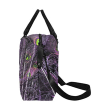 Load image into Gallery viewer, Peacock Feathers Purple Large Capacity Duffle Bag (Model 1715)