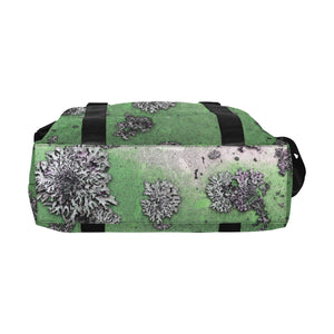 Patches of Moss Green Large Capacity Duffle Bag (Model 1715)