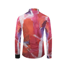 Load image into Gallery viewer, Abstract Circles Men&#39;s All Over Print Casual Dress Shirt (Model T61)