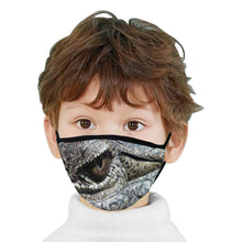 Load image into Gallery viewer, Crocodile Eye Mouth Mask