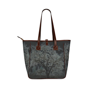 Spooky Tree Glowing Classic Tote Bag (Model 1644)