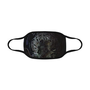 White Tiger Glowing Mouth Mask (2 Filters Included)