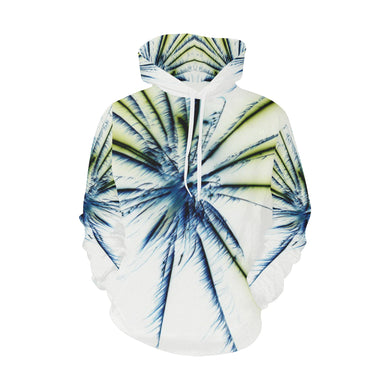 Fireworks Star Negative All Over Print Hoodie for Women (USA Size) (Model H13)