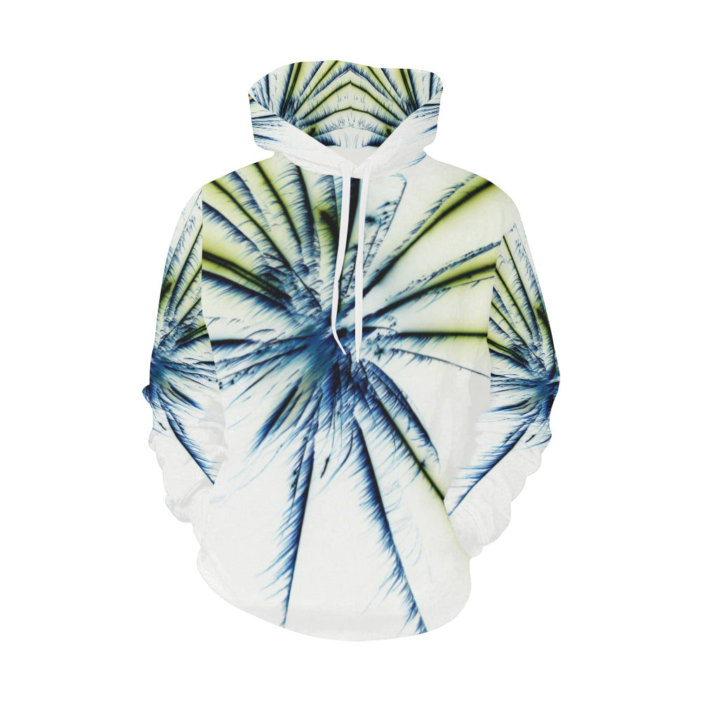 Fireworks Star Negative All Over Print Hoodie for Women (USA Size) (Model H13)
