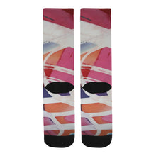 Load image into Gallery viewer, Abstract Circles Trouser Socks (For Men)