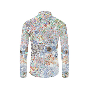 Paisley Matters Negative Men's All Over Print Casual Dress Shirt (Model T61)