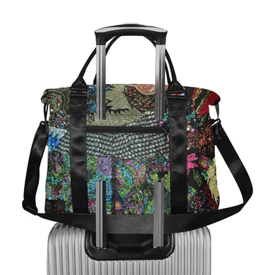 Paisley Power Large Capacity Duffle Bag (Model 1715)