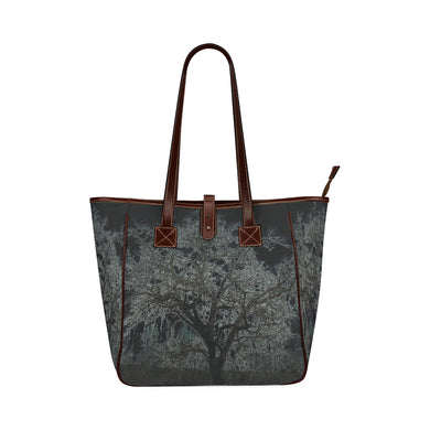 Spooky Tree Glowing Classic Tote Bag (Model 1644)