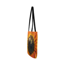 Load image into Gallery viewer, Busy Bee Sunflower Reusable Shopping Bag Model 1660 (Two sides)