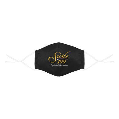 suite100black 3D Mouth Mask with Drawstring (Model M04)