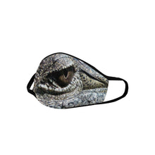 Load image into Gallery viewer, Crocodile Eye Mouth Mask