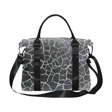 Load image into Gallery viewer, Crackle Negative Large Capacity Duffle Bag (Model 1715)