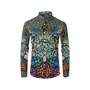 Holiday Paisley Men's All Over Print Casual Dress Shirt (Model T61)