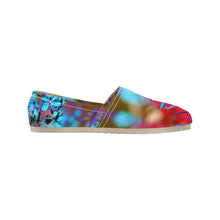 Load image into Gallery viewer, Fireweed Flower Blue Unisex Classic Canvas Slip-On (Model 1206)
