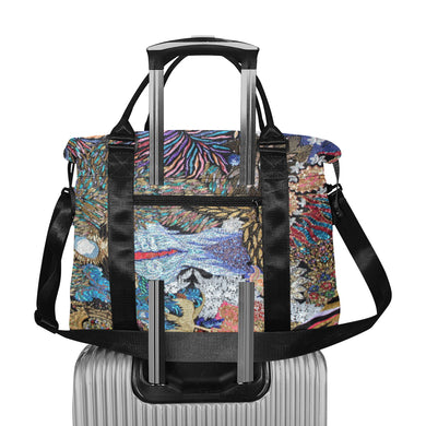 Pleasantly Paisley Large Capacity Duffle Bag (Model 1715)