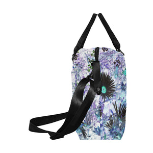Livingstone Daisy Flower Reversed Large Capacity Duffle Bag (Model 1715)