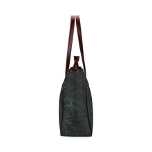 Load image into Gallery viewer, Abstract Circles Glowing Classic Tote Bag (Model 1644)