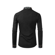 Load image into Gallery viewer, Dante&#39;s Inferno Glowing Men&#39;s All Over Print Casual Dress Shirt (Model T61)