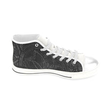 Load image into Gallery viewer, Stained Glass Glowing Men’s Classic High Top Canvas Shoes (Model 017)