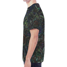 Load image into Gallery viewer, Graffiti Abstract Glowing New All Over Print T-shirt for Men (Model T45)