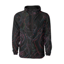 Load image into Gallery viewer, Rose Bouquet Flower Glowing All Over Print Quilted Windbreaker for Men (Model H35)