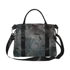 Patches of Moss Glowing Large Capacity Duffle Bag (Model 1715)