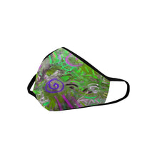 Load image into Gallery viewer, Graffiti Abstract Green Mouth Mask in One Piece (2 Filters Included) (Model M02)
