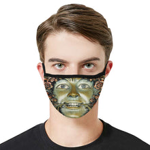 Load image into Gallery viewer, Botanical Statue Mouth Mask in One Piece (Model M02)