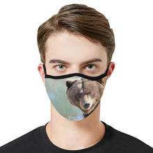 Load image into Gallery viewer, Big Bear Mouth Mask in One Piece (2 Filters Included) (Model M02)