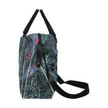 Load image into Gallery viewer, Peacock Feathers Blue Large Capacity Duffle Bag (Model 1715)