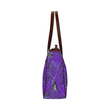 Load image into Gallery viewer, Rose Bouquet Flower Purple Classic Tote Bag (Model 1644)