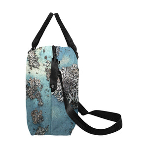 Patches of Moss Large Capacity Duffle Bag (Model 1715)