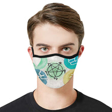 Load image into Gallery viewer, Dante&#39;s Inferno Negative Mouth Mask in One Piece (2 Filters Included) (Model M02)