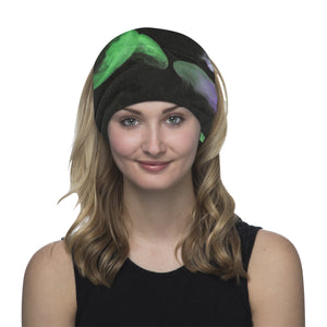Jellyfish Green and Purple Multifunctional Headwear