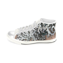 Load image into Gallery viewer, Moss Peach Men’s Classic High Top Canvas Shoes (Model 017)