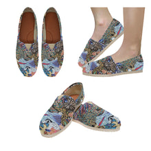 Load image into Gallery viewer, Pleasantly Paisley Unisex Classic Canvas Slip-On (Model 1206)