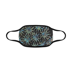 Sunny Turquoise Mouth Mask