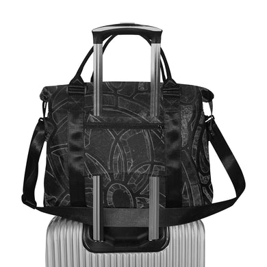 Stained Glass Glowing Large Capacity Duffle Bag (Model 1715)