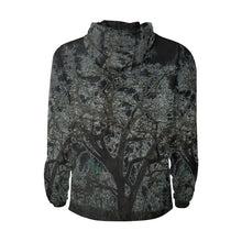 Load image into Gallery viewer, Spooky Tree Glowing All Over Print Quilted Windbreaker for Men (Model H35)