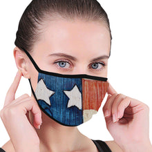 Load image into Gallery viewer, Stars and Stripes Mouth Mask (2 Filters Included)