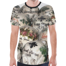 Load image into Gallery viewer, Painted Skulls New All Over Print T-shirt for Men (Model T45)