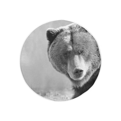 Big Bear Black and White 30 Inch Spare Tire Cover