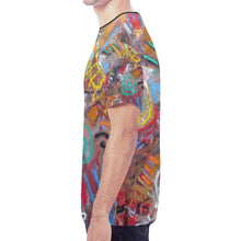 Load image into Gallery viewer, Graffiti Abstract New All Over Print T-shirt for Men (Model T45)