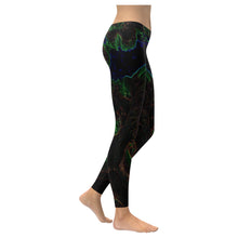Load image into Gallery viewer, Sea of Flames Glowing Low Rise Leggings (Invisible Stitch) (Model L05)