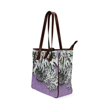 Load image into Gallery viewer, Moss Purple Classic Tote Bag (Model 1644)