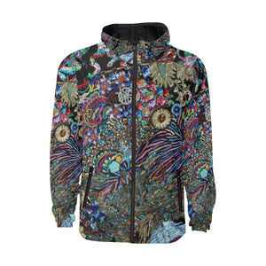 I Spy Paisley All Over Print Quilted Windbreaker for Men (Model H35)