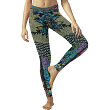 Load image into Gallery viewer, Paisley Power Low Rise Leggings (Invisible Stitch) (Model L05)