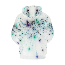 Load image into Gallery viewer, Fireworks Spray Negative All Over Print Hoodie for Women (USA Size) (Model H13)