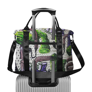 Complex Graffiti Large Capacity Duffle Bag (Model 1715)